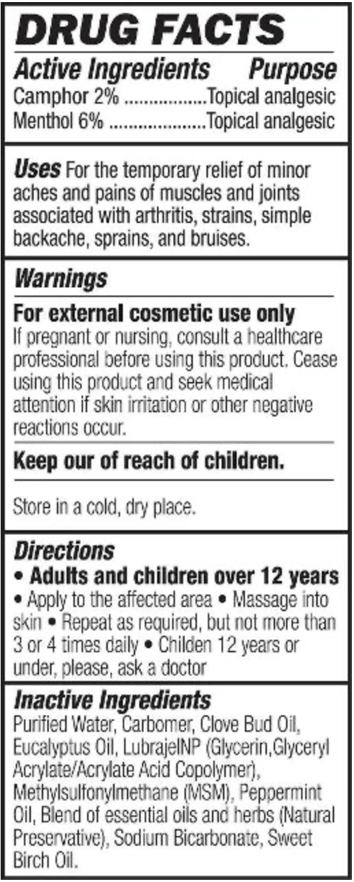 Essential Pain Relief Gel