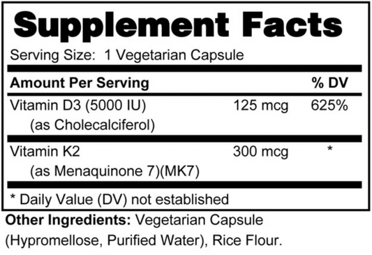 Essential Vitamin D+K2