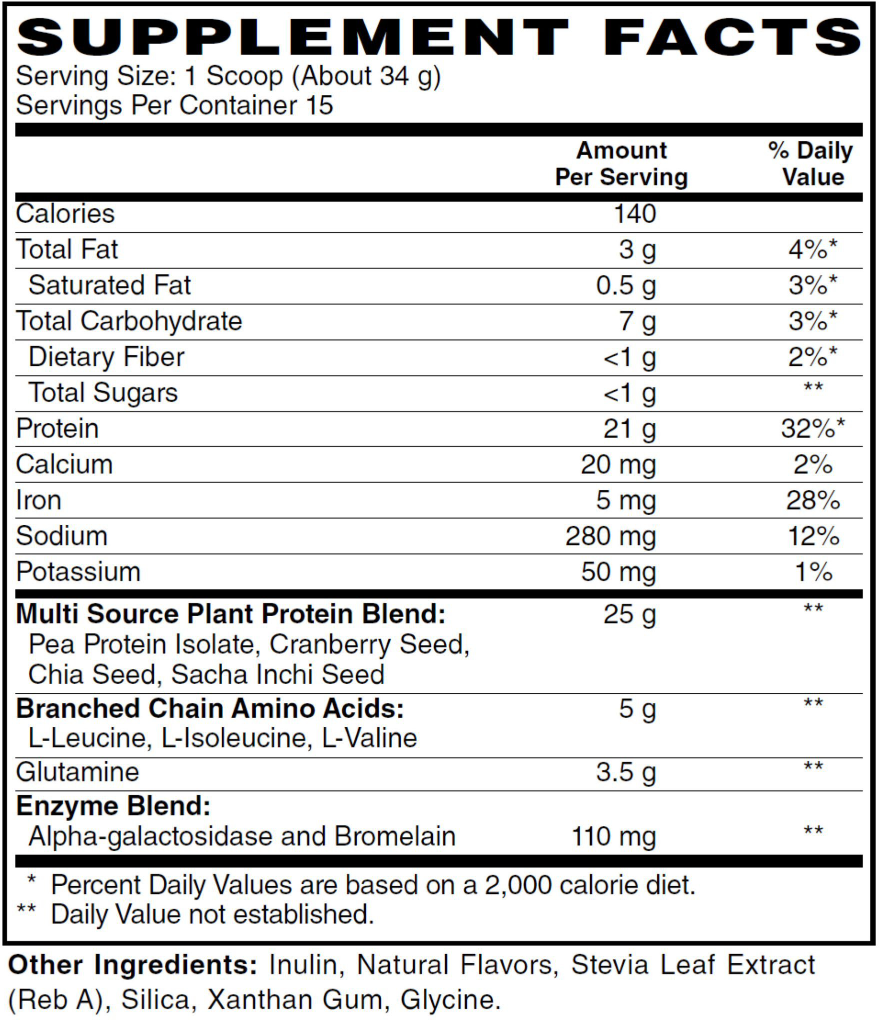 Essential Vegan Protein (Vanilla)